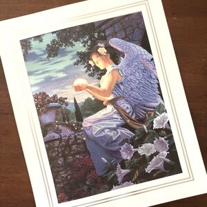 Angel’s Gift Vintage Foiled Litho, Dufex